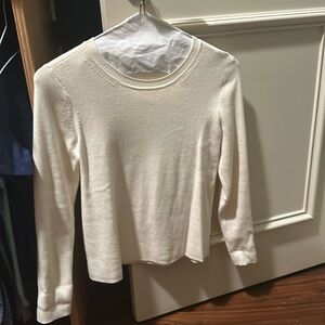 Comfy cream sweater from Talbots Lp